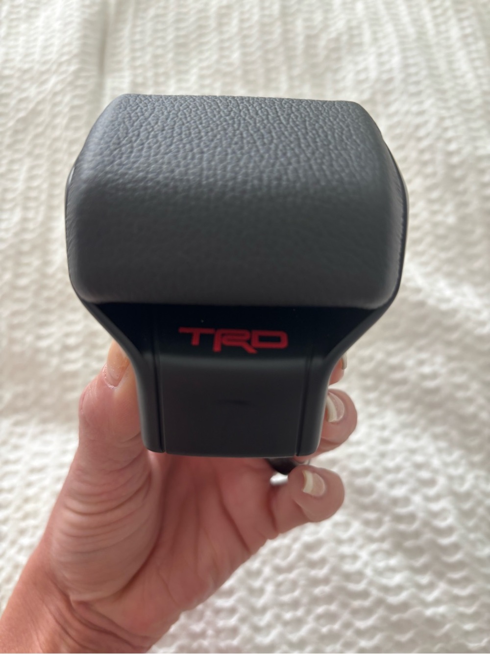 TRD Black Shift Knob Cover for Car Interior